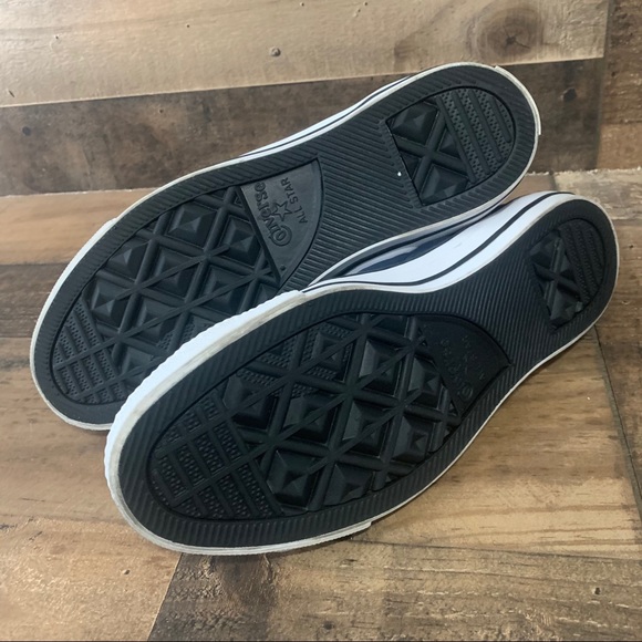 Converse All Star High Top Navy Mens Sz 8 - Picture 9 of 9